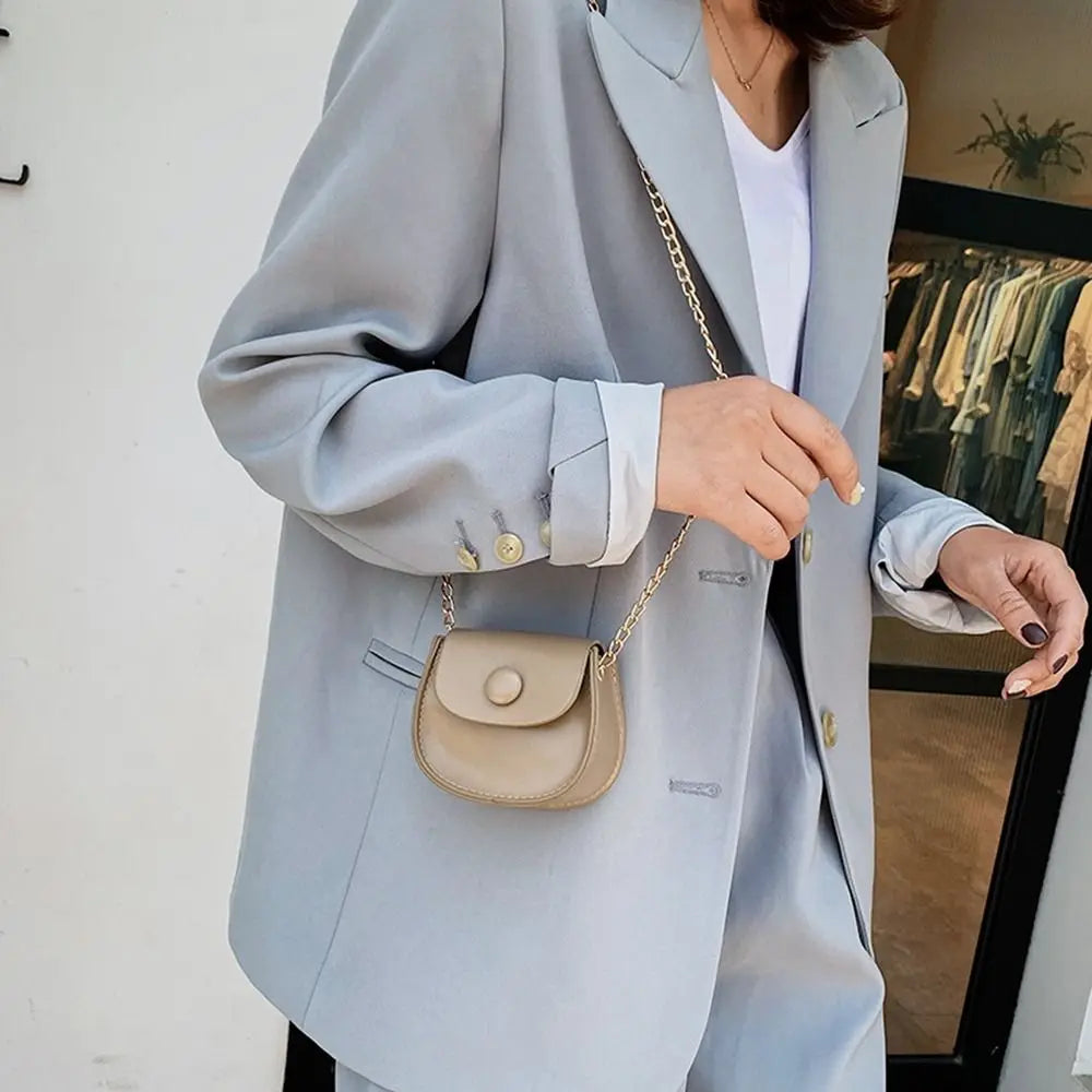 Leder Kleintasche Münztasche Damen