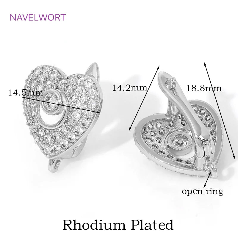 vergoldete Messing-Ohrstörer